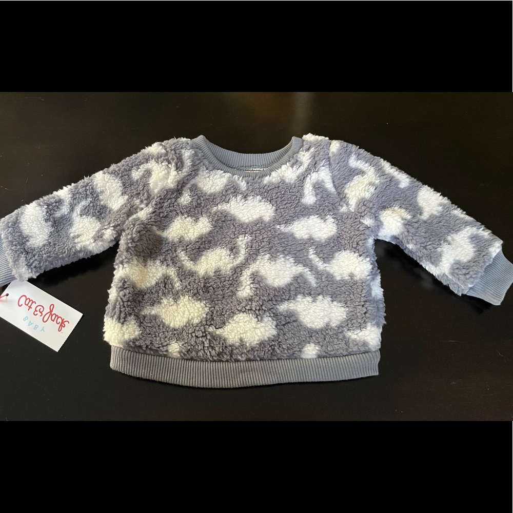 Baby dinosaur fleece